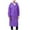 Purple, variant on Xfvqtps Adult Mens and Womens Raincoat with Hooded Long Adjustable Drawstring Solid Color Reusable Button Transparent Waterproof Cycling Hiking Rain Jackets Rain Poncho White