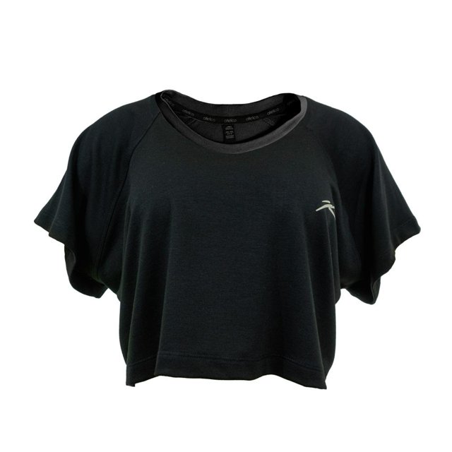 Crop Top Deportivo atletica Talla M Negro