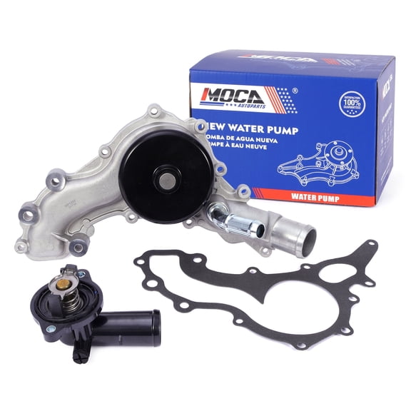 MOCA AUTOPARTS Water Pump w/ Thermostat Fit for 2011-2015 Dodge Durango 3.6L & 2011-2015 Jeep Grand Cherokee 3.6L