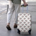 thumbnail image 3 of White Cow Head Pattern Luggage Cover Fashion Suitcase Cover Baggage Covers Fit 25-28 Inch Luggage (Go Travel), 3 of 5