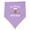 Lavender and Pink, variant on Inktastic The Cutest Little Jelly Bean Baby Bandana Bib