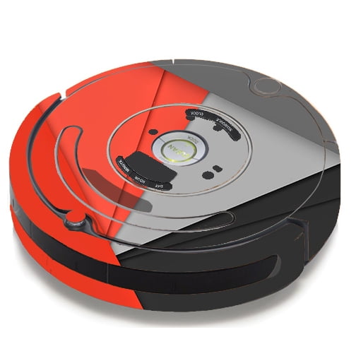 Skin Decal For Irobot Roomba 650 655 Vacuum / Orange And Grey Walmart