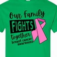 thumbnail image 4 of Inktastic Our Family Fights Together Breast Cancer Awareness T-Shirt, 4 of 5