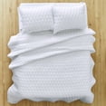 thumbnail image 5 of Better Homes & Gardens Tencel Quilt, White, Full/Queen, All Ages, 5 of 6