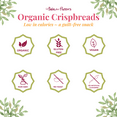 thumbnail image 2 of Le Pain des Fleurs Organic Crispbread, Ancient Grain | Gluten Free, Kosher, Vegan – 6 Pack (5.3 oz each), 2 of 5