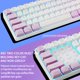 thumbnail image 3 of Teclado para Juegos Retroiluminado RGB de 61 Teclas Diseño Compacto Diseño Ergonómico Plug and Play con Color de Contraste Adecuado para Computadora Portátil de Escritorio ANGGREK Otros, 3 of 8