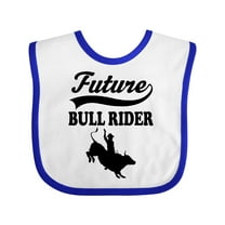 Inktastic Future Bull Rider Rodeo Riding Boys Baby Bib