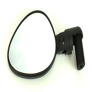 Zefal Bike Mirror with LED Bike Light (Universal Handlebar Attachment, Battery Included)
