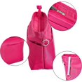 thumbnail image 3 of Vercord Premium Nylon Purse Organizer Tote Handbag Insert Organizers Bag in Bag Zipper 13 Pockets Rose Medium, 3 of 6