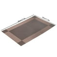 thumbnail image 4 of Hweilai 4 Pcs Set de Table en PVC Tapis de Table Assiettes Dessous de Verre Nappe, Set de Table en PVC, 4 of 8