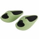 thumbnail image 3 of Zapatos de plataforma oscilante de EVA para mujer, para perder peso, piernas, adelgazar, fitness, interior, lindo, antideslizante, M (menor de 37,5 talla de zapato), verde, 3 of 7
