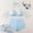 Light Blue, variant on Womens Halter Bikini Sets Self Tie Bra Thong Matching Swimsuits Summer Fashion Two Piece Bathing Suits Light Blue S