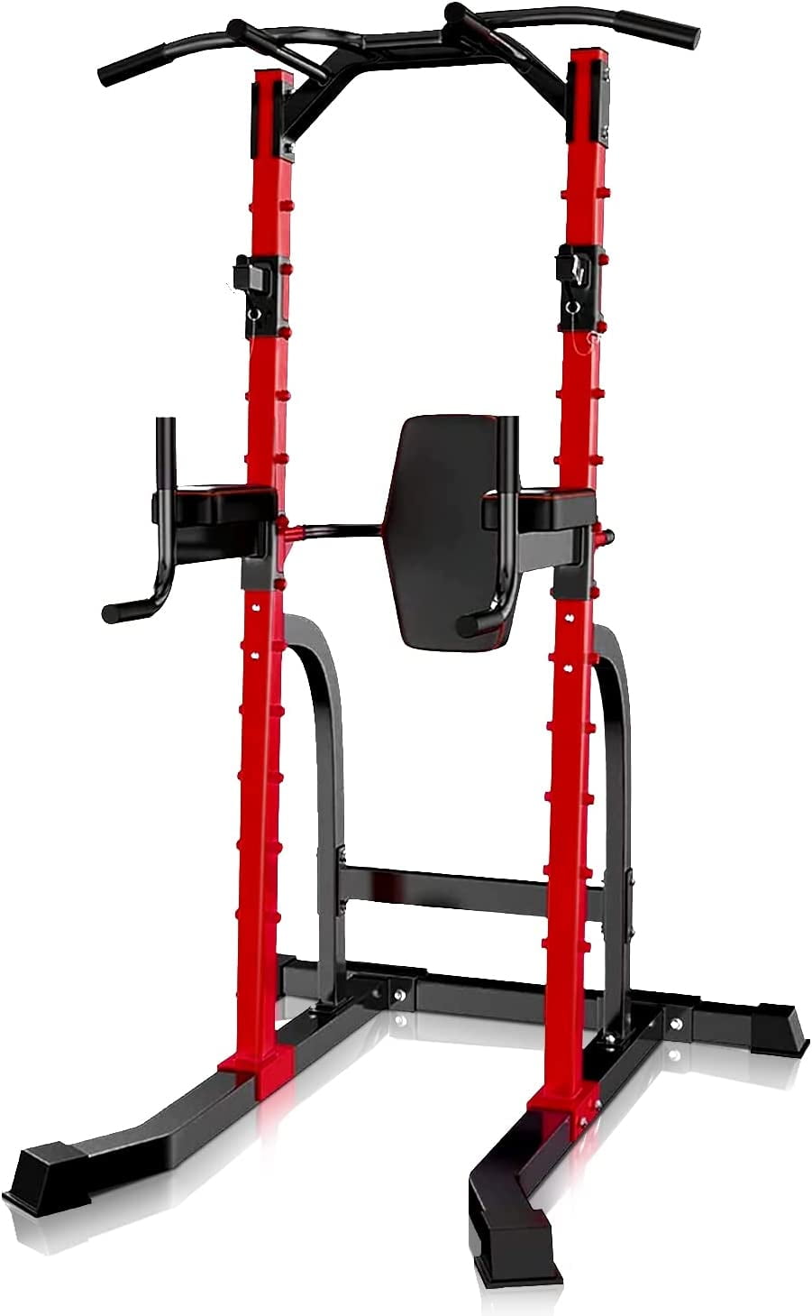 Power Tower PullUp Bar Station, Workout Dip Station with J Hook Home
