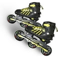 thumbnail image 2 of Endless EL-1031LYELLOW Inline Adjustable Skates - Yellow - Large, 2 of 6
