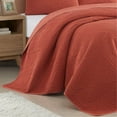 thumbnail image 3 of Mainstays Stitched Corded; F/Q Quilt for Adults -Rust Orange, 3 of 8