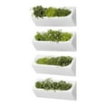 thumbnail image 2 of South Shore Dalya, Scandinavian Planter,  White, 2 of 13