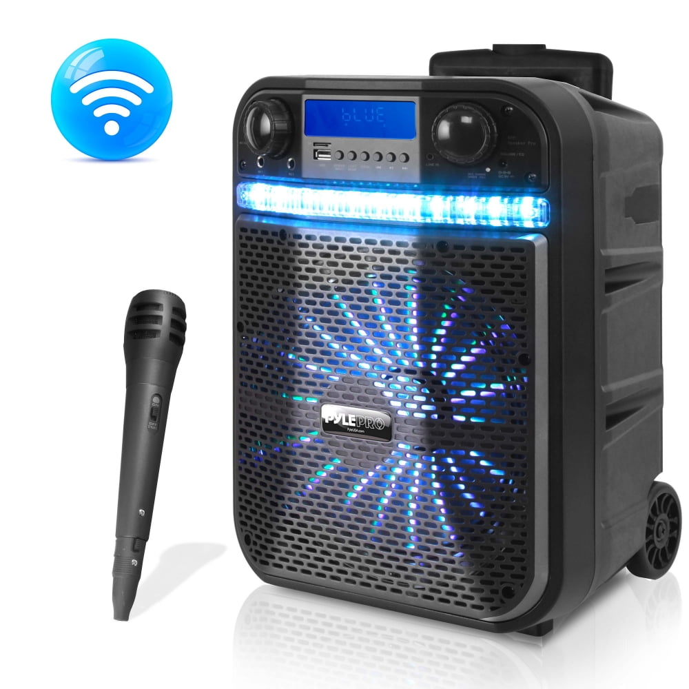pyle portable karaoke sound system