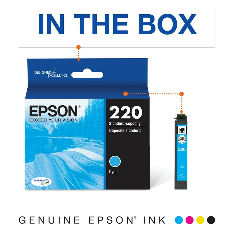 T220220-S (220) DURABrite Ultra Ink, Cyan T220220-S (220) DURABrite Ultra Ink, Cyan