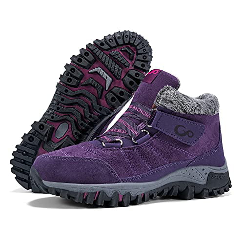 Ecetana Winter Snow Boots for Women Keep Warm Lined Ankle Booties ...