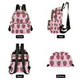 thumbnail image 4 of FORMRS Mini Backpack Purse for Women Quilted Travel Daypack Casual Shoulder Bag, Cartoon Strawberry, 4 of 7