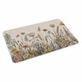 thumbnail image 2 of Pastoral Botanical Door Mat&nbsp;Indoor Outdoor Entrance, Non Slip Rug for Kitchen Bathroom Entryway Rug, Farmhouse Floral Rustic Washable Doormat Floor Mat for Office Home Decor 20x31.5 Inch, 2 of 8