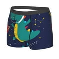 thumbnail image 2 of Junzan Dinosau Space Explorer Mens Underwear Boxer Briefs For Men’s - Small, 2 of 9