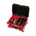 thumbnail image 3 of Milwaukee Tool PACKOUT Large Tool Box, Polymer, Black/Red, 22 in W x 16-1/4 in D x 11 in H, 3 of 4