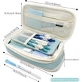 thumbnail image 4 of Bla Current High-Capacity Pencil Case, Light Blue, 4 of 10