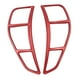 thumbnail image 1 of 2 piezas de rejilla protectora de radiador, cubierta de radiador izquierda y derecha, accesorios automotrices resistentes que reemplazan la aleación Rojo, 1 of 9