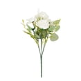 thumbnail image 2 of Artificial Bridal Bouquet 7 Head - Simulation Roses for Wedding, Home, Bedroom Decoration, White, 1 Pack, 2 of 9