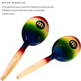 thumbnail image 2 of Meinl Percussion MWM1MC Traditional Wood Oval Maracas, 2 of 5