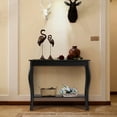 thumbnail image 2 of Choo Choo Narrow Console Table,Console Tables for Entryway, Entryway Table for Living Room Black, 2 of 5