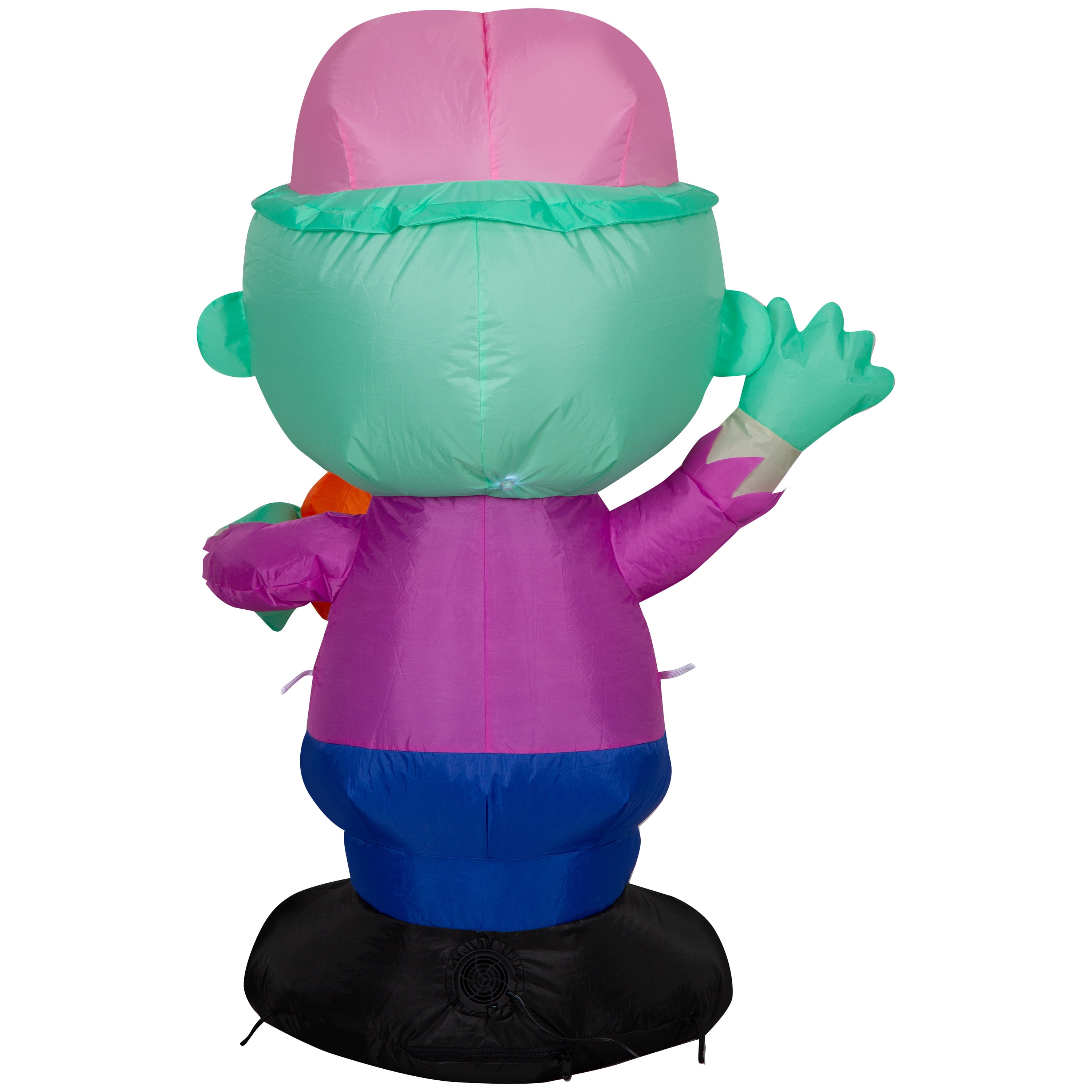 42 Inch Zombie Boy with Brain for Halloween by Way to Celebrate!