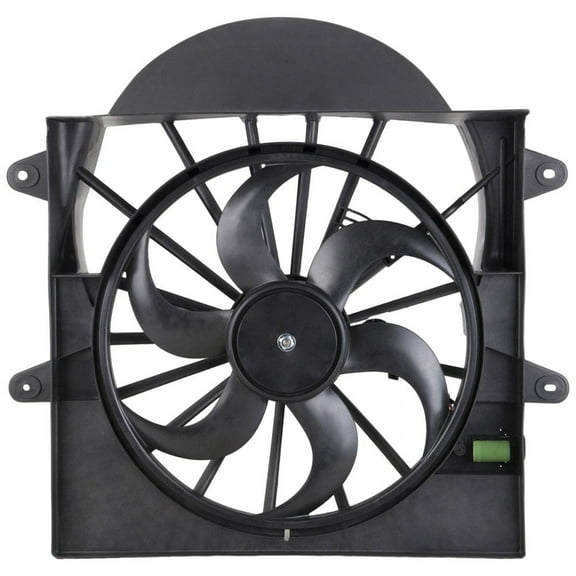 Condenser Or Radiator Cooling Fan Assembly For Jeep Commander & Grand Cherokee - BuyAutoParts