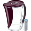 Refurbished Brita Filtered Water Pitcher, 12 Cup, Bordeaux