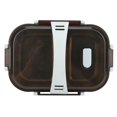 thumbnail image 2 of Boîte à Lunch en Acier Inoxydable, Grande Capacité Portable, Durable pour Camping Extérieur Maison Pique-Nique Rouge, 2 of 8