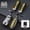 B-blakc, variant on Zinc Alloy Key fob Cover Keychain Key Case for Audi A3 A6 A7 A8 A8L E-Tron Q7 Q8 RS6 RS7 S3 S6 S7 SQ7 SQ8