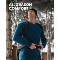 thumbnail image 6 of Merino.tech Men's Heavyweight Merino Wool Crew Neck Long Sleeve Top with Socks, Navy, Size S, 6 of 8