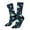 2 Black-2, variant on Galaxy With Ufo Pattern Adult Middle Tube Socks Breathable Sock Non-Pilling,Contrasting Color Design