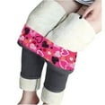 thumbnail image 2 of Puntoco Moda Casual Mujer Impreso Span Ladies High Waist Keep Warm Pantalones largos Puntoco Puntoco-4894, 2 of 7