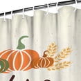 thumbnail image 2 of Rideau de Douche Festival de Récolte d'Automne Citrouille, Rideaux de Baignoire Lavables avec Crochets Tissu Polyester Basique pour Salle de Bain Baignoire Vacances d'Automne, 2 of 5