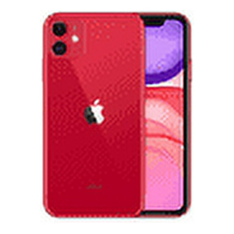  Apple iPhone 11, US Version, 128GB, Red - Unlocked (Renewed) :  Cell Phones & Accessories