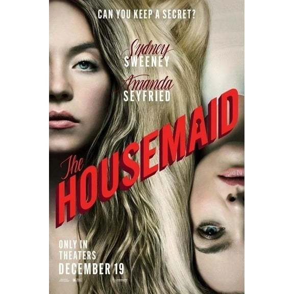 The Housemaid (2025) – New Movie Poster, Unframed Film Art Poster Size 24''x36'' -Gategoo