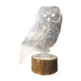 thumbnail image 2 of Metal Hollow Forest Animal Crafts Log Combinación de metal Decoraciones para el hogar Talla de metal Adornos de animales Wmkox8yii gf7521, 2 of 6