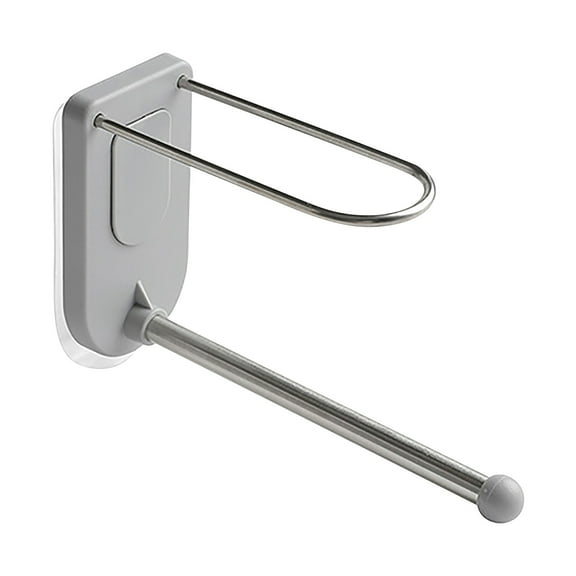 Gray Clothes Hanger Storage Rack,1X Clothes Hanger Storage Rack,Hangers Storage Stacking Racks Racks Storage Racks Wall Mount Adhesive Or Drilled Mount