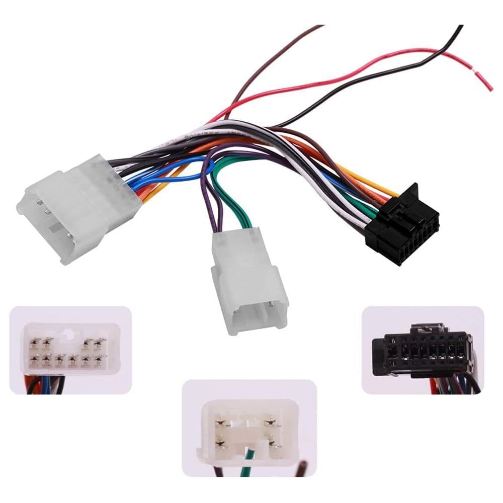 canbus　3点おまとめ LUZHENG 16Pin Car Stereo Wire Harness Power Cable Adapter