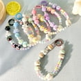 thumbnail image 3 of AOOOWER Beaded Phone Chain Crystal Wristlet Fashionable Wrist Lanyard for Smartphone Bag, 3 of 20