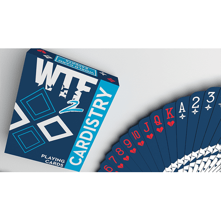 WTF Cardistry 2 Spelling Deck Playing Cards by De'vo