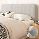 thumbnail image 1 of Funda para cabecero de cama de terciopelo elástico tejido | Ajuste universal para camas de 1.5 m | Lavable a máquina, desmontable, resistente a la decoloración y amigable con la piel | 1 pieza | 120, 1 of 7
