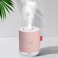 thumbnail image 4 of Mini humidificador portátil 450ml Niebla de noche luz de noche Difusor de aceite esencial Atomizador de vapor para niños Habitación Dormitorio Viajes Rosa Speravity  HA009645-03B, 4 of 6